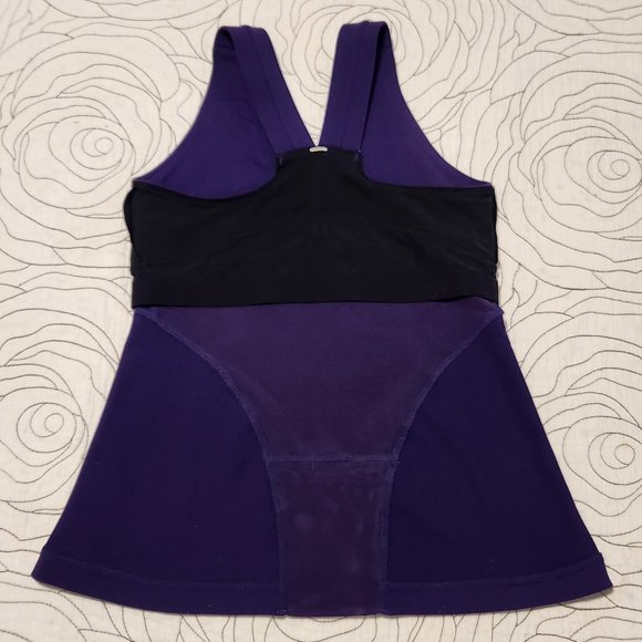 [6] Purple Lululemon Deep V Athletic Tank - Picture 9 of 14